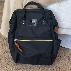 Black backpack
